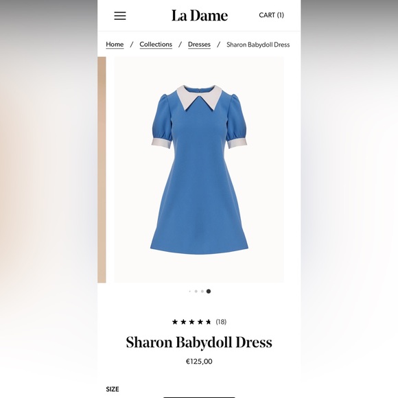 La Dame vintage inspired dress - Picture 5 of 5